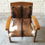 Thumbnail: Art Deco Style Goat Hide Fireside Chair Armchair