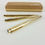 Thumbnail: Targa by Sheaffer 1970's 24ct Gold Nib Fountain Gold Plated Pen Pencil Pen Trio