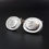 Thumbnail: Scandinavian Style Modenist 875 Silver Polish  Cufflinks