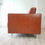 Thumbnail: Salvage Retro Night Club Tan Leather 2 Seater Sofa Wimbledon London