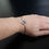 Thumbnail: Vintage Scottish 925 Sterling Silver Cubic Zirconia Bangle Carrick Jewellery Ltd