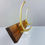 Thumbnail: IHQ Aubock Style Danish Modernist Rosewood Brass On Aluminium Coat Hooks Rack