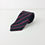 Thumbnail: Chloe Retro 1970's Black Red Blue Stripe  %100 Silk Tie Made in Spain