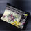 Thumbnail: 1990's Givenchy %100 Cashmere Black Cream Floral Scarf Decorated With roses