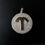 Thumbnail: Modernist Sterling Silver Zodiac Sign Aries Ram Pedant 1975 London by AC. Co