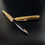 Thumbnail: Gold Color Sheaffer Slim 1960's Fountain Pen with 14CT Gold Nib Model 925