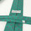 Thumbnail: Cacharel Retro 1970's Green With Red Flower %100 Silk Tie Made in Italy