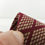 Thumbnail: Renoma Paris 1970's Red Beige Crossline Wide %100 Silk Tie Made in Italy
