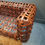 Thumbnail: Woven Saddle Leather Chesterfield Sofa Steel 1970's