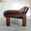 Thumbnail: Arne Norell Percival Style Leather Mahogany  Seater Danish Sofa Swedish