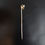 Thumbnail: Edwardian Art Deco 15ct Gold Target Seed Pearls Diamond Tie Pin In antique Case