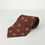 Thumbnail: Giorgio Armani Retro 1980's Brown Blue Feathers %100 Silk Tie Made in Italy