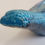 Thumbnail: Vintage Bitossi Rimini Blue Pigeon Candle Holder Aldo Londi 1960's
