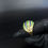 Thumbnail: Frascarolo Style Vintage Italian 18k Gold Green Blue Enamel Dome Dress Ring