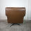 Thumbnail: Arne Norell Vatne Mobler Leather Chrome Low Back Swivel Armchair London