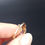 Thumbnail: Art Nouveau Art Crafts Gold Amethyst Ring 14CT 9CT Rose Gold Dress Ring