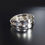 Thumbnail: 20th Century Contemporary London 925 Sterling Silver Twisted Heavy Cuff Bracelet