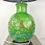 Thumbnail: Vintage Bitossi Green Black and Flowers Large Table Lamp Aldo Londi Italy 60's
