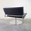 Thumbnail: Retro Modenist Style Designer EX Display Lounge Leather /Chrome Chair Wimbledon