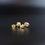 Thumbnail: Minimalist 18ct White Cat Eye Moonstone Stud Earrings