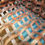 Thumbnail: Woven Saddle Leather Chesterfield Sofa Steel 1970's