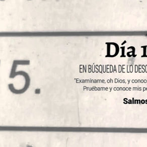Dia 15 Devocional  Dios de orden-Los sentidos del cuerpo