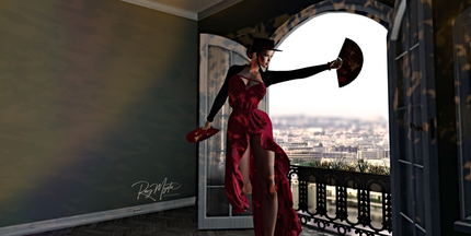 Practicing the Flamenco dance