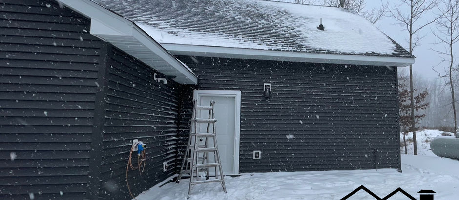 SIDING INSTALLATION DURING WINTER