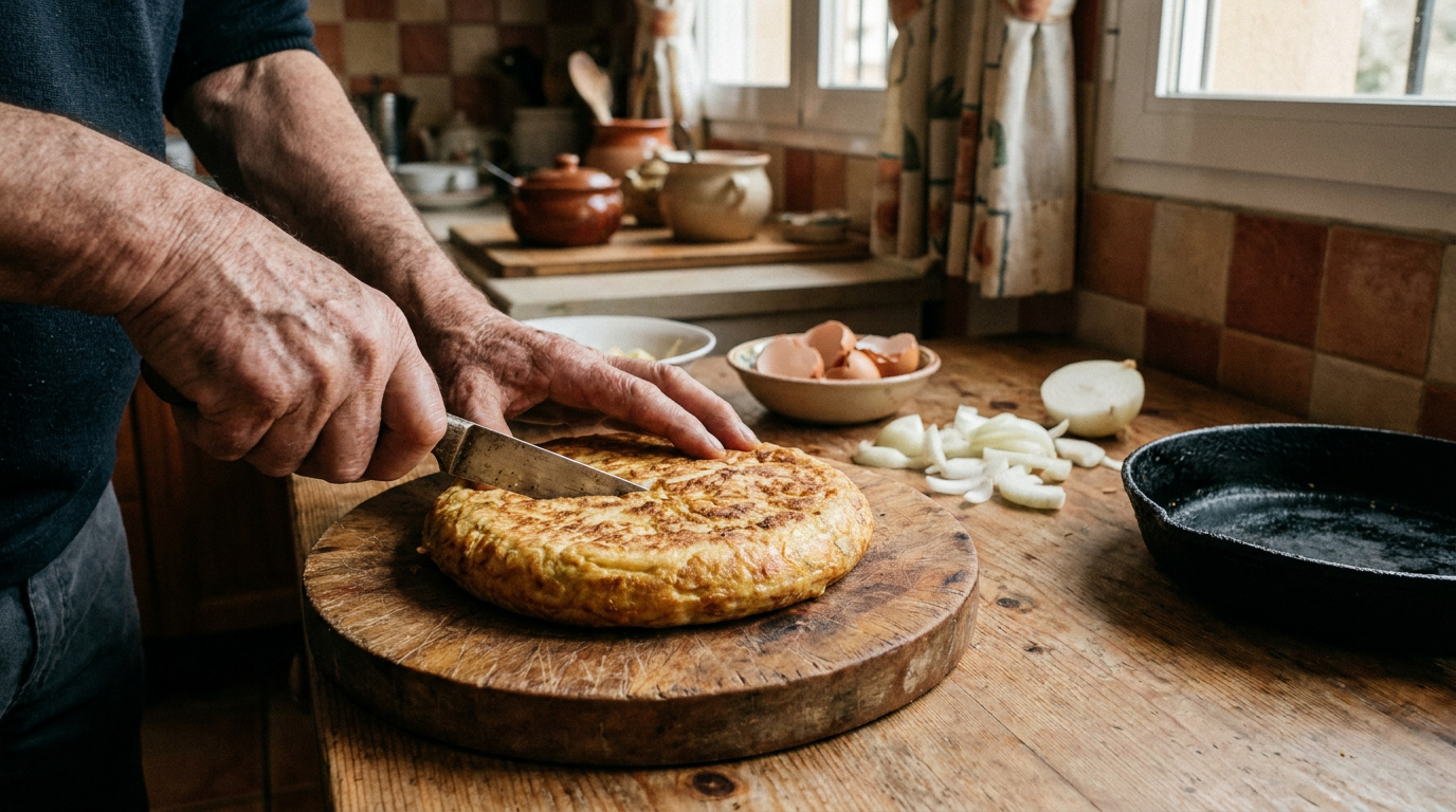 Rosa's tortilla: the argument about onion, settled