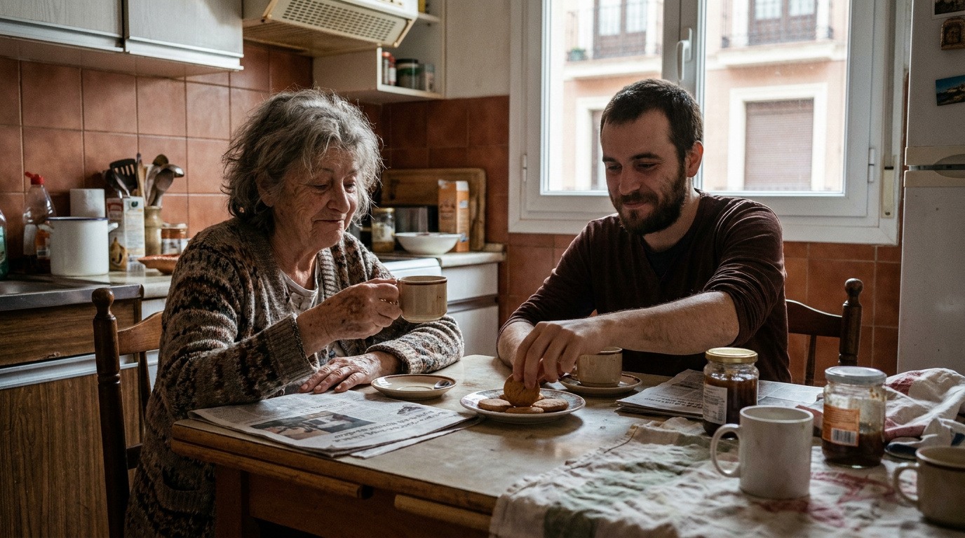 Our first Saturday: what nobody tells you about meeting your abuelo