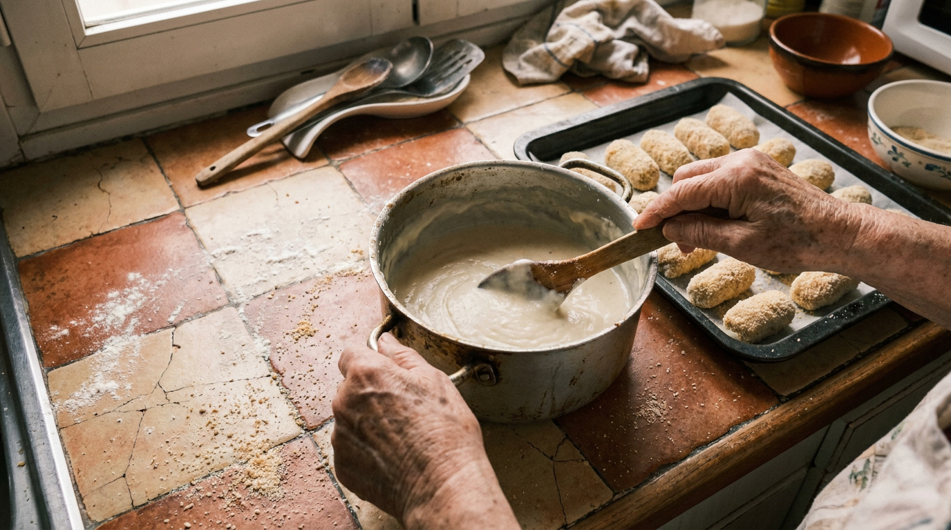 Concha's croquetas, and why she won't let you rush the béchamel