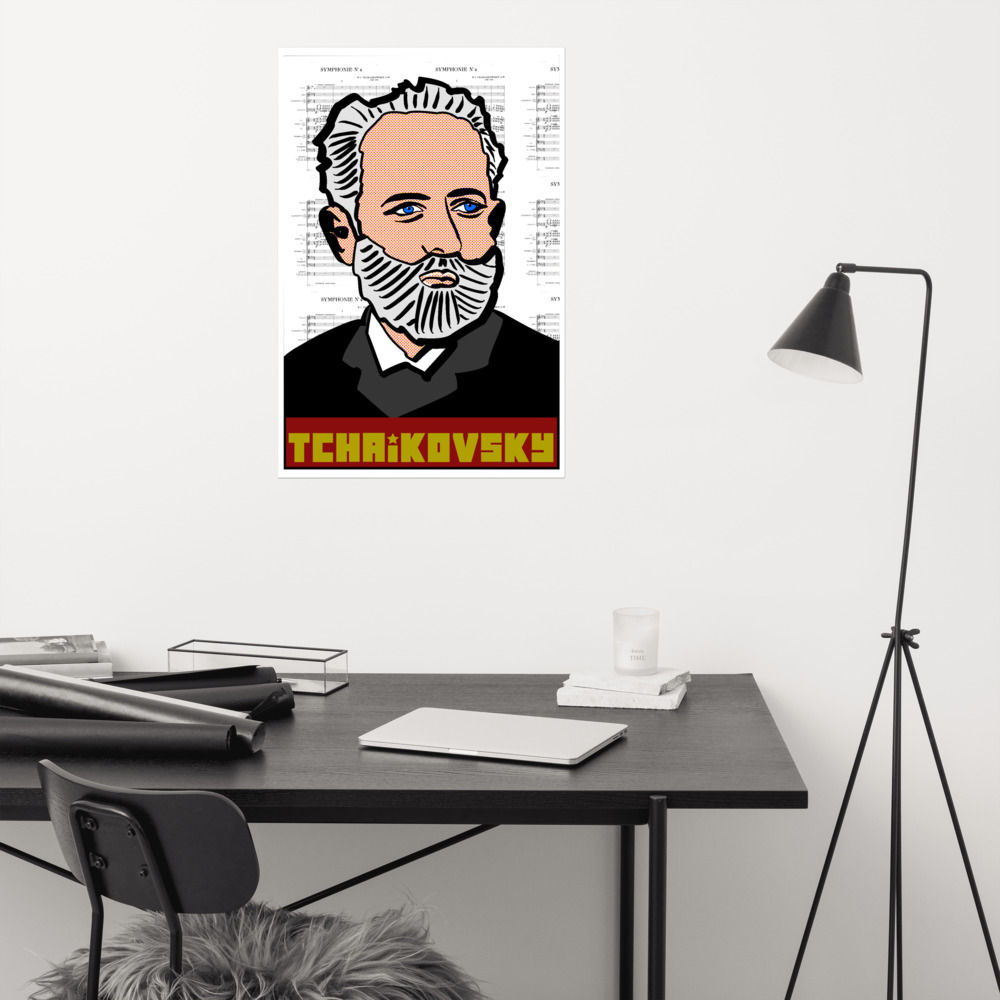 Pop Art Composers - Peter Ilyich Tchaikovsky