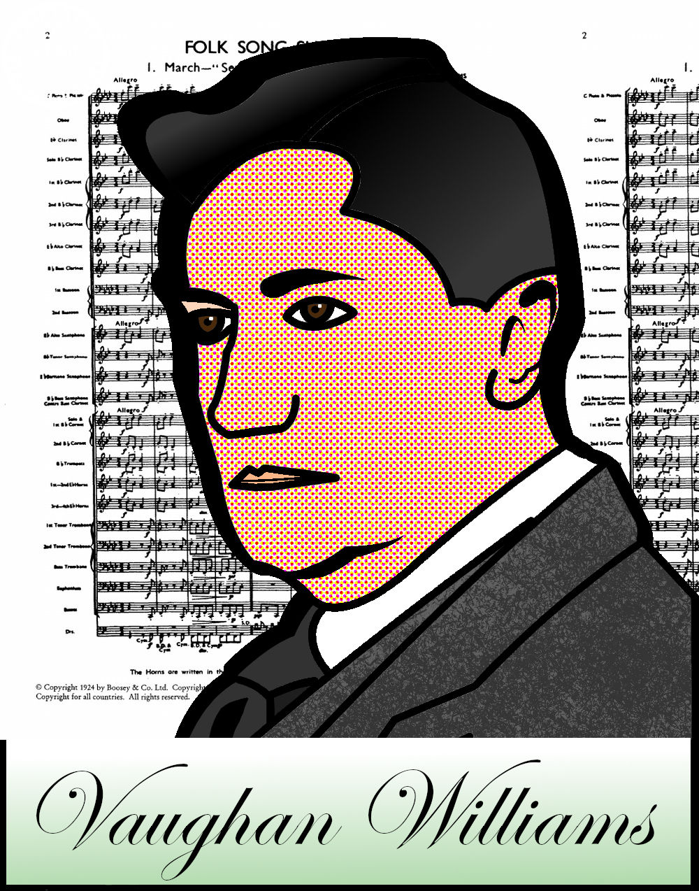 Pop Art Composers – Ralph Vaughan Williams - Digital Download