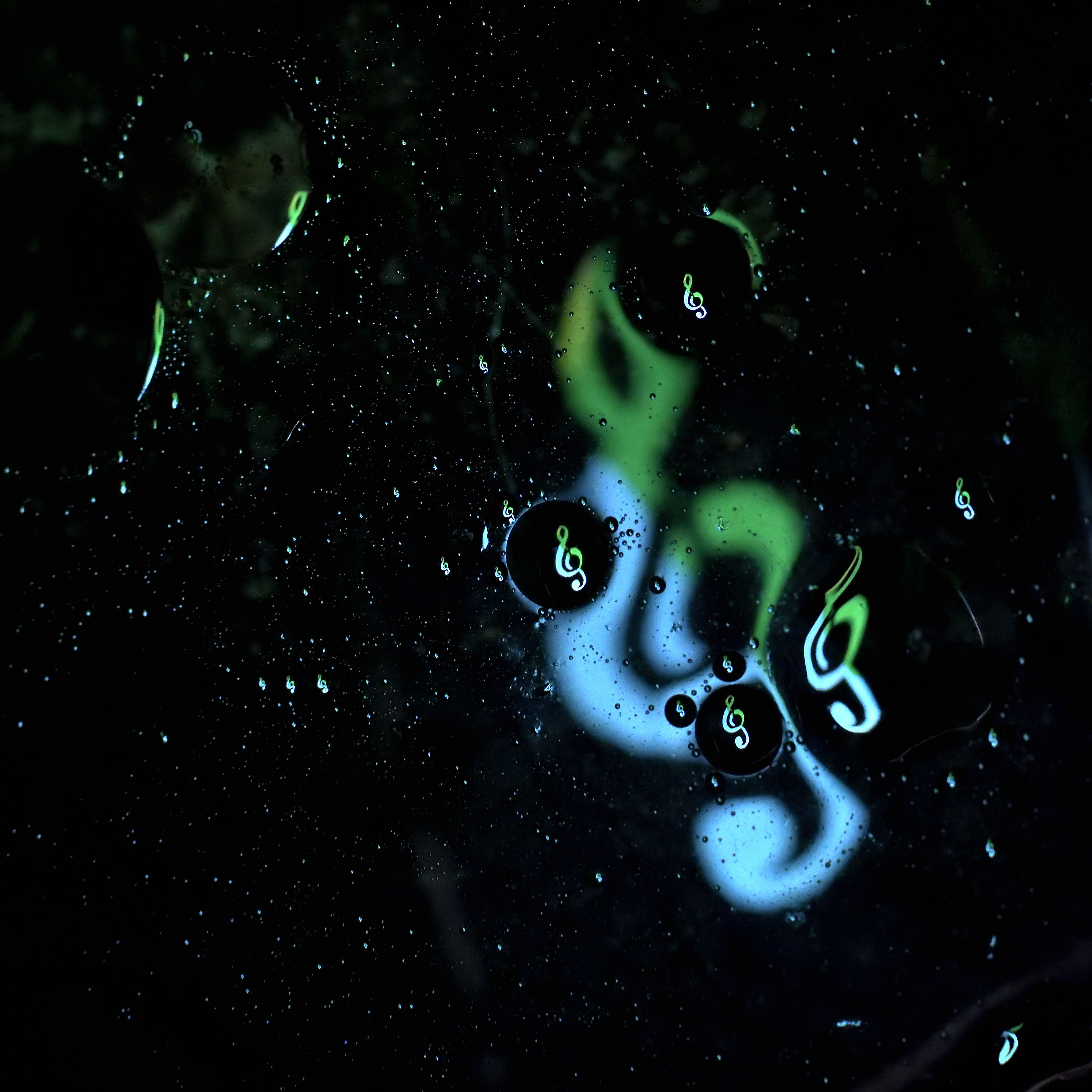 Harmony of the Spheres - Treble_Square_Blue/Green 4 - Digital Download