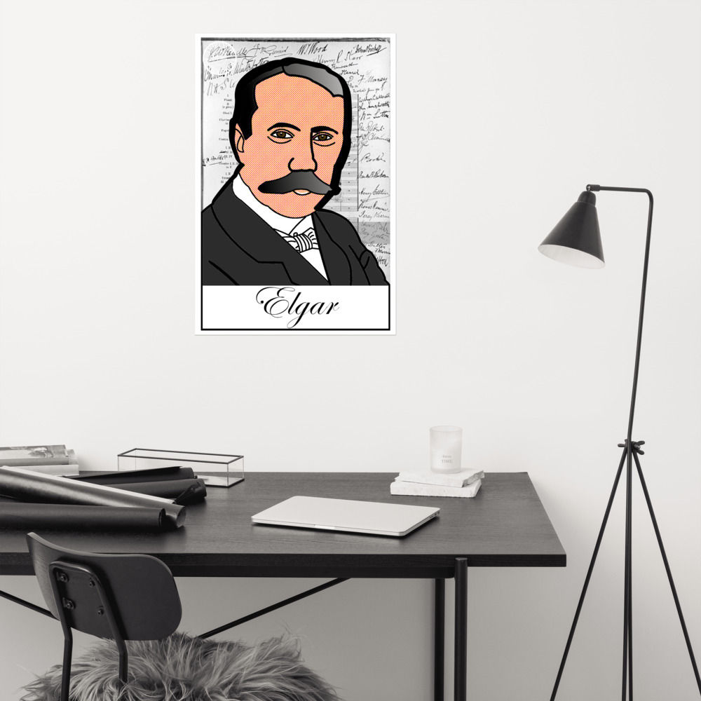 Pop Art Composers - Edward Elgar
