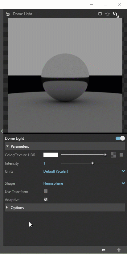 Previsualização da Dome Light no V-Ray para SketchUp