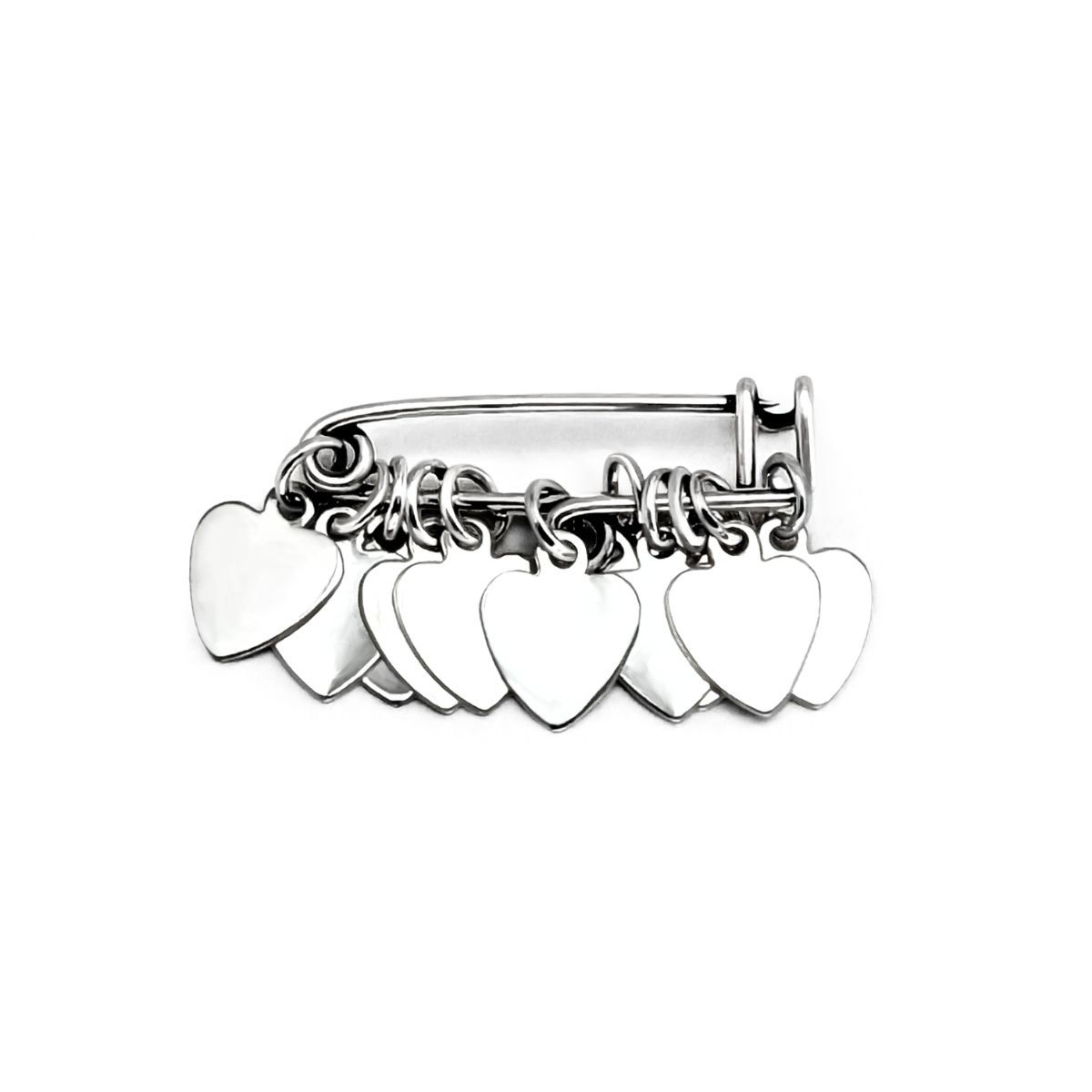 Broche épingle à nourrice CUORI