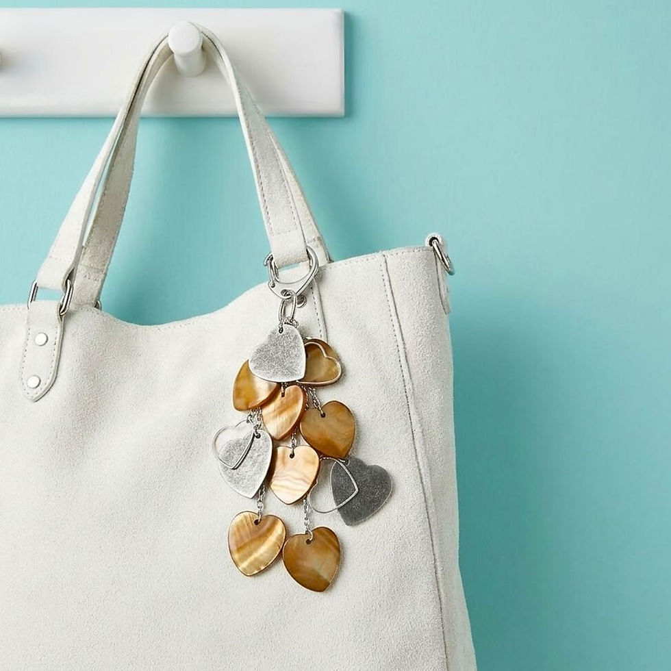 Bijou de sac TE QUIERO marron