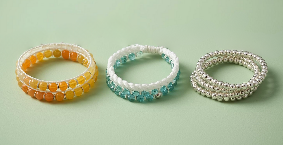 Les bracelets wraps créations LLule