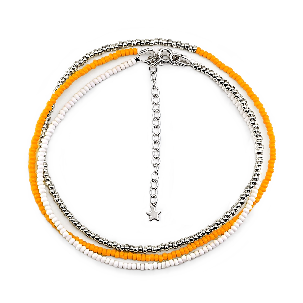 Miniature : Bracelet wrap DIEGO orange