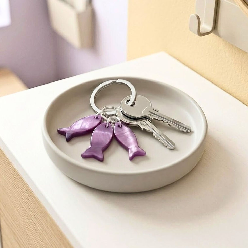 Porte-clés BALIK violet