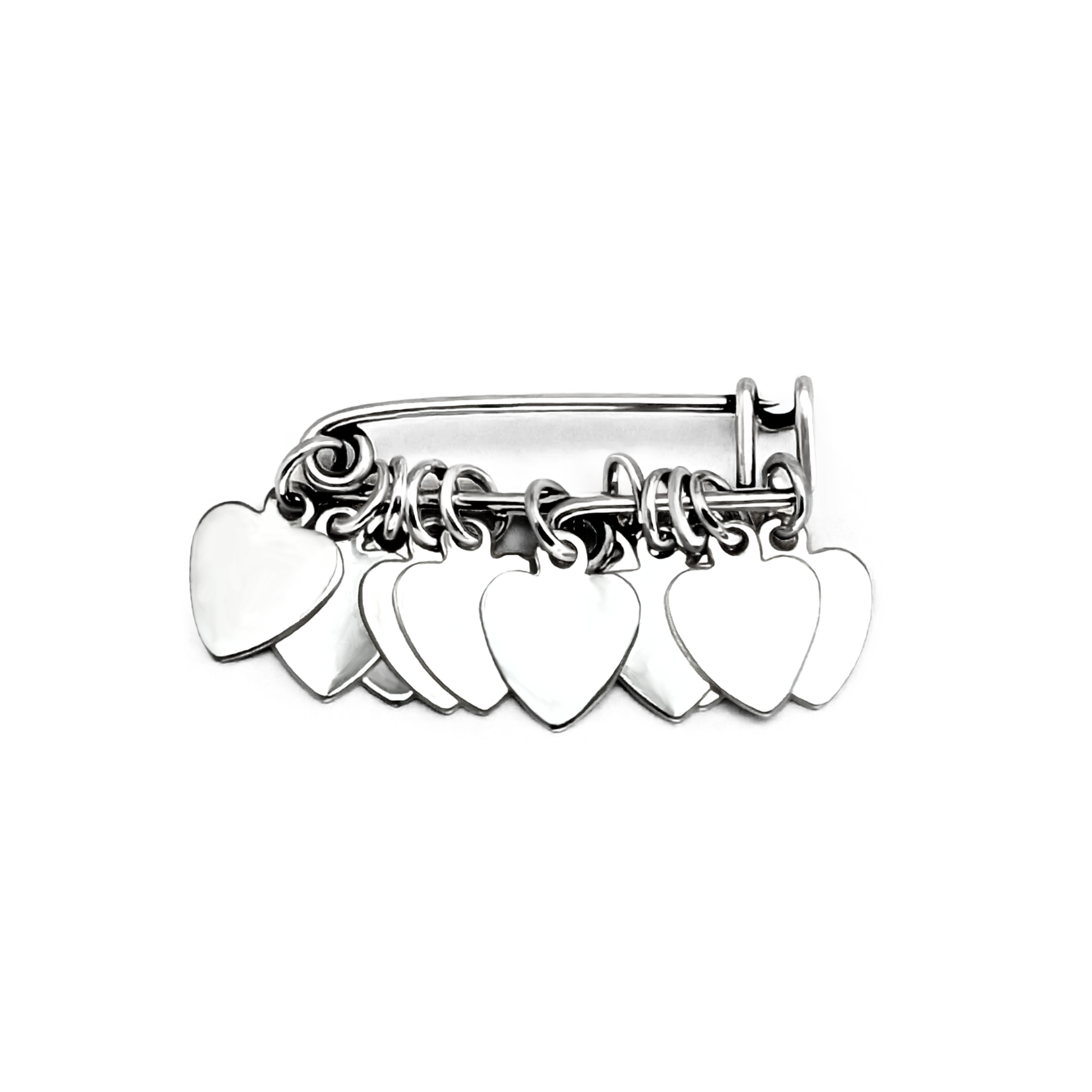 Broche épingle à nourrice CUORI