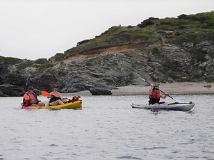 Sortie kayak au Embiez