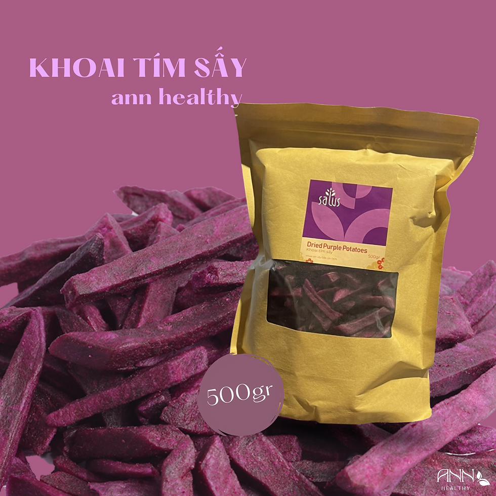 KHOAI TÍM SẤY SALUS 500GR