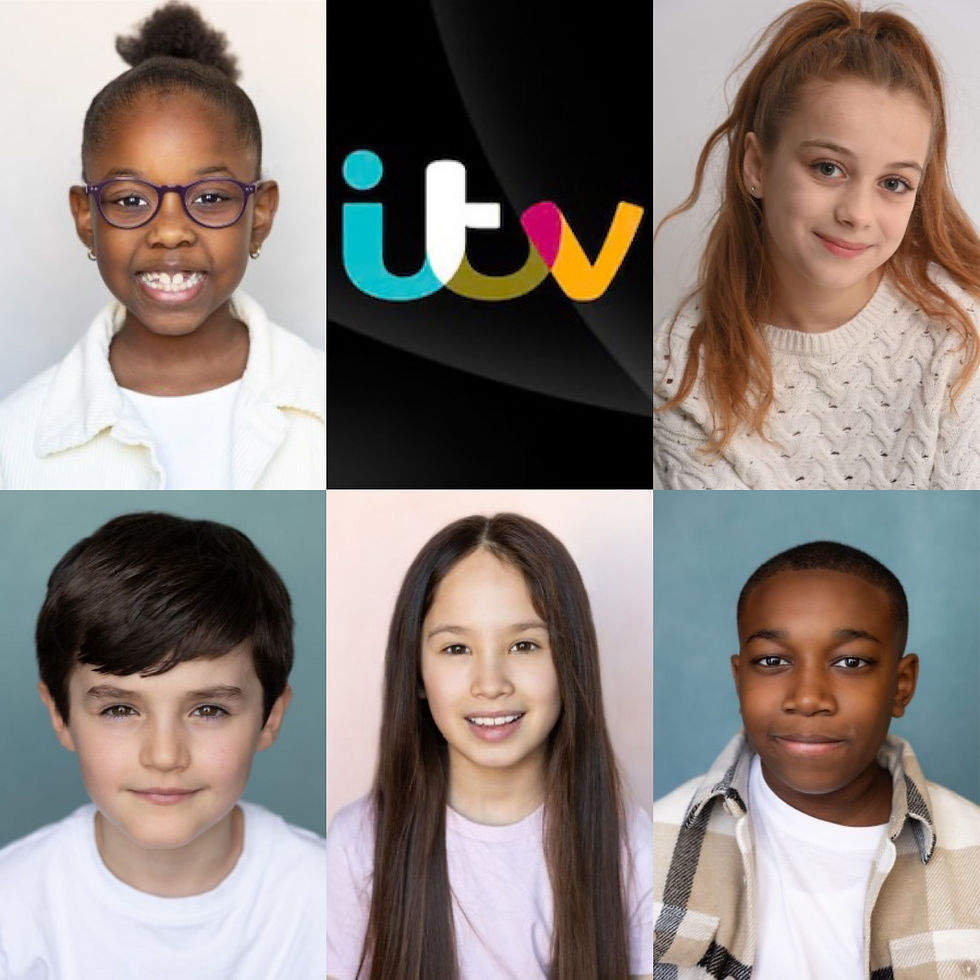 Congratulations to Kayci, Alexia, Jude, Azalea & Kaion on their ITV Drama Series Casting 