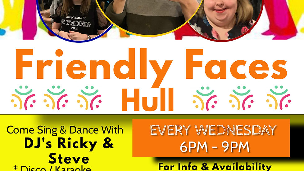 Friendly Faces Weekly Event