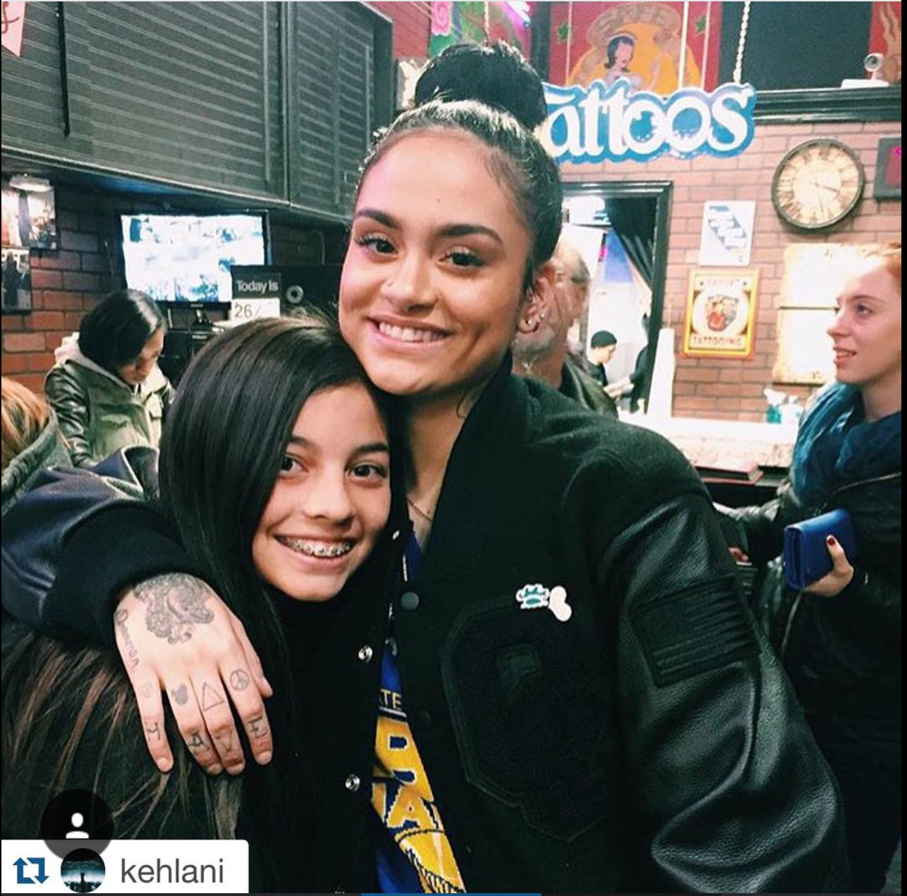 Oakland singer Kehlani gets pierced at Zebra! | Zebra Tattoo