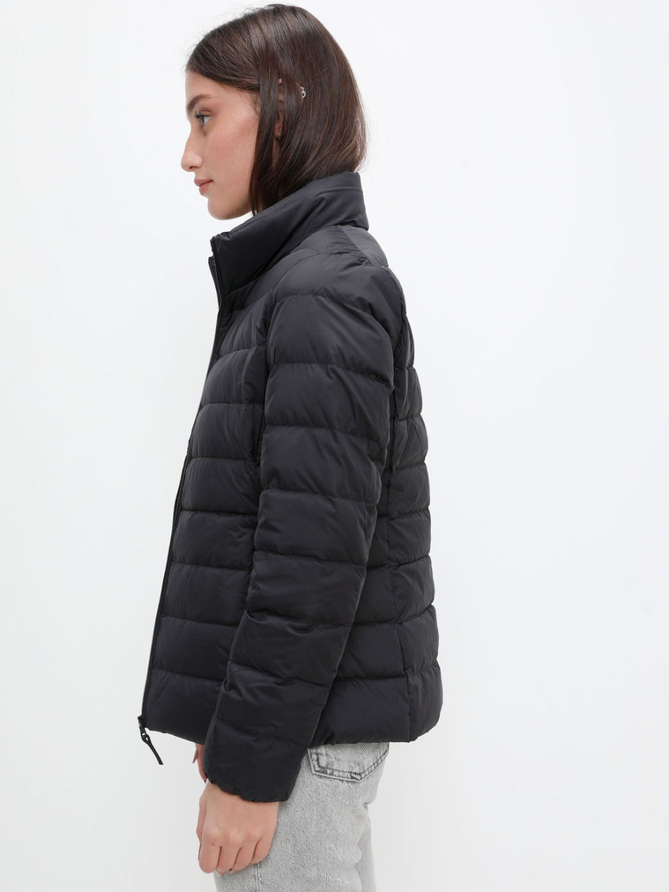 Miniatura: Chaqueta Negra sin gorro