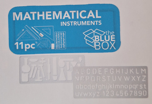 Blue Math Packet The Bluebox 11 piece math set | Satisfied Shopping