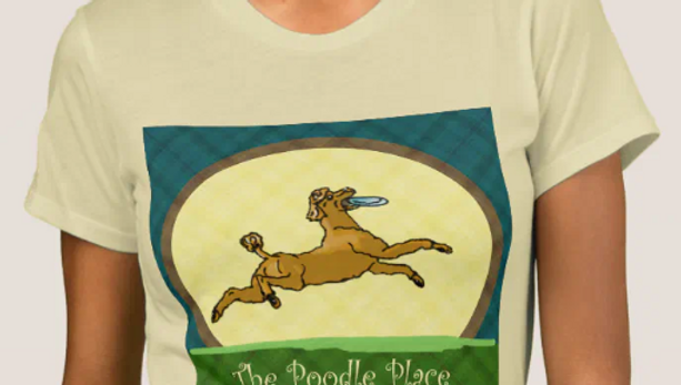 The Poodle Place logo t-shirt